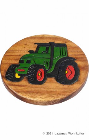 Kinderhocker-Traktor-Motiv